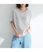 【グリーンパークス/Green Parks】の箔プリントフェミニンロゴTシャツ Light Gray|ID: prp329100004560082 ipo3291000000032240633