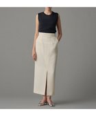 【アンクレイヴ/uncrave】の【吸水速乾・洗濯機洗い可】エコ ドライ チノ Iラインスカート(uncrave STANDARD) エクリュ|ID: prp329100004560119 ipo3291000000034274200