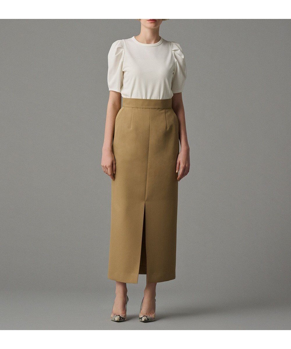 【アンクレイヴ/uncrave】の【吸水速乾・洗濯機洗い可】エコ ドライ チノ Iラインスカート(uncrave STANDARD) インテリア・キッズ・メンズ・レディースファッション・服の通販 founy(ファニー) ファッション Fashion レディースファッション Fashion for Women スカート Skirts 吸水 Absorbent, Quick-Dry スリット Slit, Slit Detail ブルゾン Blouson, Bomber Jacket ロング Long, Long-Length A/W・秋冬 Autumn/Winter S/S・春夏 SS, Spring/Summer, Warm Season 夏 Summer キャメル|ID: prp329100004560119 ipo3291000000034274201
