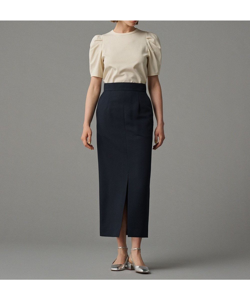 【アンクレイヴ/uncrave】の【吸水速乾・洗濯機洗い可】エコ ドライ チノ Iラインスカート(uncrave STANDARD) インテリア・キッズ・メンズ・レディースファッション・服の通販 founy(ファニー) ファッション Fashion レディースファッション Fashion for Women スカート Skirts 吸水 Absorbent, Quick-Dry スリット Slit, Slit Detail ブルゾン Blouson, Bomber Jacket ロング Long, Long-Length A/W・秋冬 Autumn/Winter S/S・春夏 SS, Spring/Summer, Warm Season 夏 Summer ネイビー|ID: prp329100004560119 ipo3291000000034274204