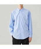 【アンフィーロ/UNFILO / MEN】の【UVカット】コットンブレンド シャツ サックス|ID: prp329100004560663 ipo3291000000032685643