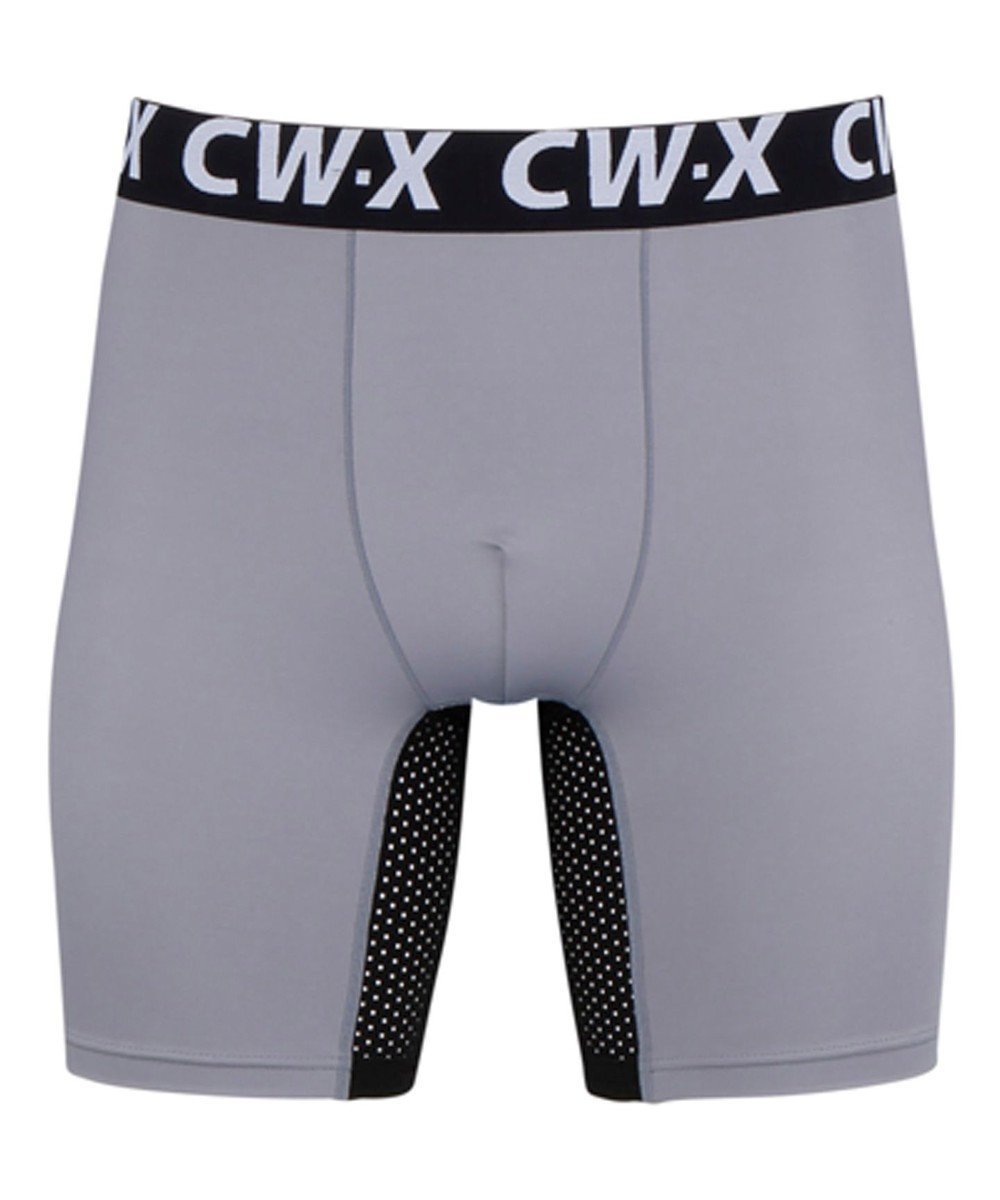 【シーダブリューエックス/CW-X / MEN】の【MEN】スポーツショーツ ボクサー 吸汗速乾 /ワコール HSO100 インテリア・キッズ・メンズ・レディースファッション・服の通販 founy(ファニー) 　ファッション　Fashion　メンズファッション　MEN　アンダー　Under　ショーツ　Shorts　スポーツ　Sports　フロント　Front　メッシュ　Mesh　ロング　Long　切替　Switching　グレー|ID: prp329100004560666 ipo3291000000032245547