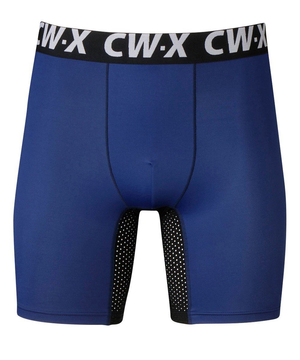 【シーダブリューエックス/CW-X / MEN】の【MEN】スポーツショーツ ボクサー 吸汗速乾 /ワコール HSO100 インテリア・キッズ・メンズ・レディースファッション・服の通販 founy(ファニー) 　ファッション　Fashion　メンズファッション　MEN　アンダー　Under　ショーツ　Shorts　スポーツ　Sports　フロント　Front　メッシュ　Mesh　ロング　Long　切替　Switching　コン|ID: prp329100004560666 ipo3291000000032245548