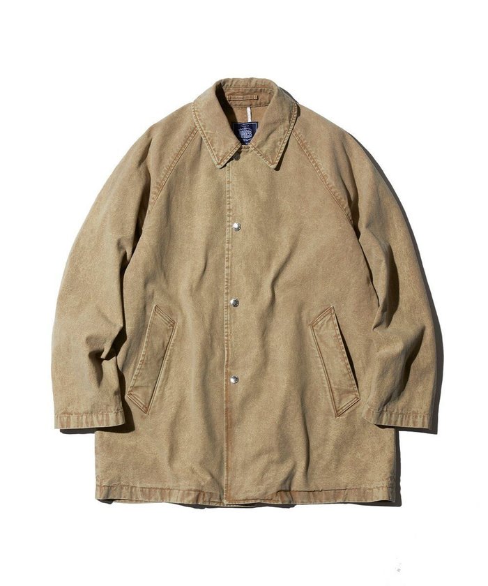 【ジェイ プレス/J.PRESS / MEN】の【J.PRESS ORIGINALS】CHEMICAL DUCK SHORT BALMACAAN BLOUSON インテリア・キッズ・メンズ・レディースファッション・服の通販 founy(ファニー) https://founy.com/ ファッション Fashion メンズファッション Fashion for Men アウター Men's Coats Outerwear ブルゾンジャケット / カジュアルアウター Bomber Jackets & Blousons オックス Oxford Fabric ジャケット Jacket, Outerwear ブリーチ Bleach, Washed Finish ブルゾン Blouson, Bomber Jacket A/W・秋冬 Autumn/Winter |ID: prp329100004560667 ipo3291000000032746015