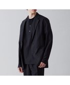 【アンフィーロ/UNFILO / MEN】のライトリネン テーラード ジャケット 23年春夏商品 人気、トレンドファッション・服の通販 founy(ファニー) ファッション Fashion メンズファッション Men's Style Online アウター Coats Outerwear/Men テーラードジャケット Tailored Jackets ウォッシャブル Washable 春 Spring クラシック Classic 抗菌 Antibacterial 軽量 Lightweight ジャケット Jacket セットアップ Set Up 雑誌 Magazine テーラード Tailored メッシュ Mesh リネン Linen リラックス Relax S/S・春夏 Ss・Spring/Summer 夏 Summer thumbnail ブラック|ID: prp329100004560676 ipo3291000000032602832