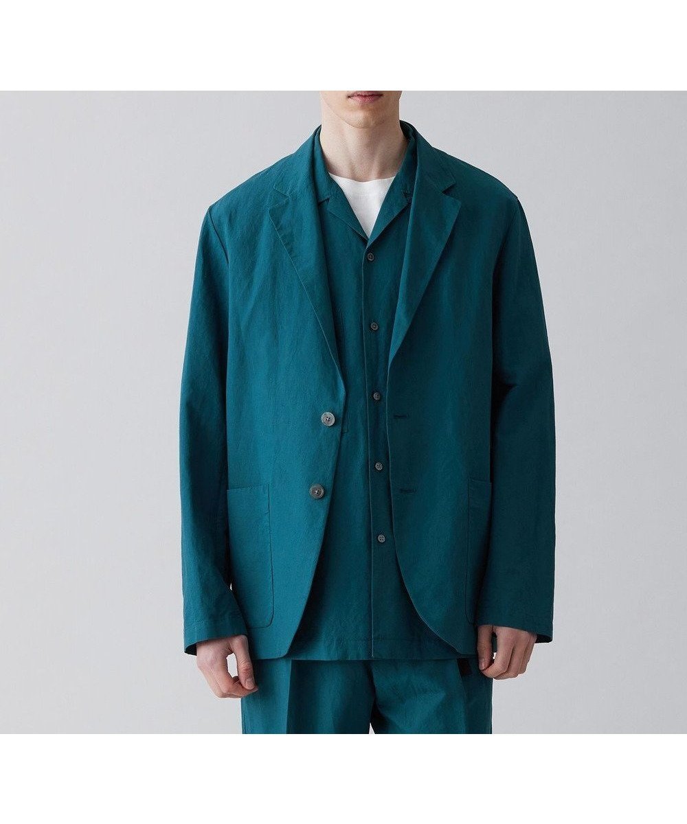 【アンフィーロ/UNFILO / MEN】のライトリネン テーラード ジャケット 23年春夏商品 インテリア・キッズ・メンズ・レディースファッション・服の通販 founy(ファニー) 　ファッション　Fashion　メンズファッション　Men's Style Online　アウター　Coats Outerwear/Men　テーラードジャケット　Tailored Jackets　ウォッシャブル　Washable　春　Spring　クラシック　Classic　抗菌　Antibacterial　軽量　Lightweight　ジャケット　Jacket　セットアップ　Set Up　雑誌　Magazine　テーラード　Tailored　メッシュ　Mesh　リネン　Linen　リラックス　Relax　S/S・春夏　Ss・Spring/Summer　夏　Summer　ダークグリーン|ID: prp329100004560676 ipo3291000000032602833