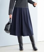 【自由区/JIYU-KU】の【洗える】ウォッシャブルウールサキソニーキュロット パンツ ネイビー|ID: prp329100004560678 ipo3291000000033669089