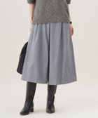 【自由区/JIYU-KU】の【洗える】ウォッシャブルウールサキソニーキュロット パンツ TOPグレー|ID: prp329100004560678 ipo3291000000033669090