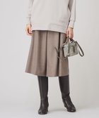 【自由区/JIYU-KU】の【洗える】ウォッシャブルウールサキソニーキュロット パンツ TOPモカ|ID: prp329100004560678 ipo3291000000033669091