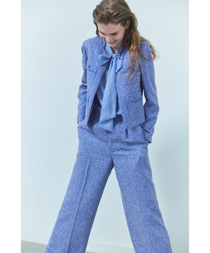 【トッカ/TOCCA】の【洗える】MIST TWEED パンツ インテリア・キッズ・メンズ・レディースファッション・服の通販 founy(ファニー) https://founy.com/ ファッション Fashion レディースファッション Fashion for Women パンツ Pants & Trousers 2025年 2025 2025春夏・S/S Spring/Summer 2025 SS25 ツイード Twill, Twill Weave 夏 Summer S/S・春夏 SS, Spring/Summer, Warm Season 洗える Machine Washable A/W・秋冬 Autumn/Winter |ID: prp329100004560685 ipo3291000000033528657