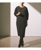 【自由区/JIYU-KU】の【カタログ掲載・洗える】パールディティールニット ワンピース ダークグレー|ID: prp329100004560699 ipo3291000000032733430