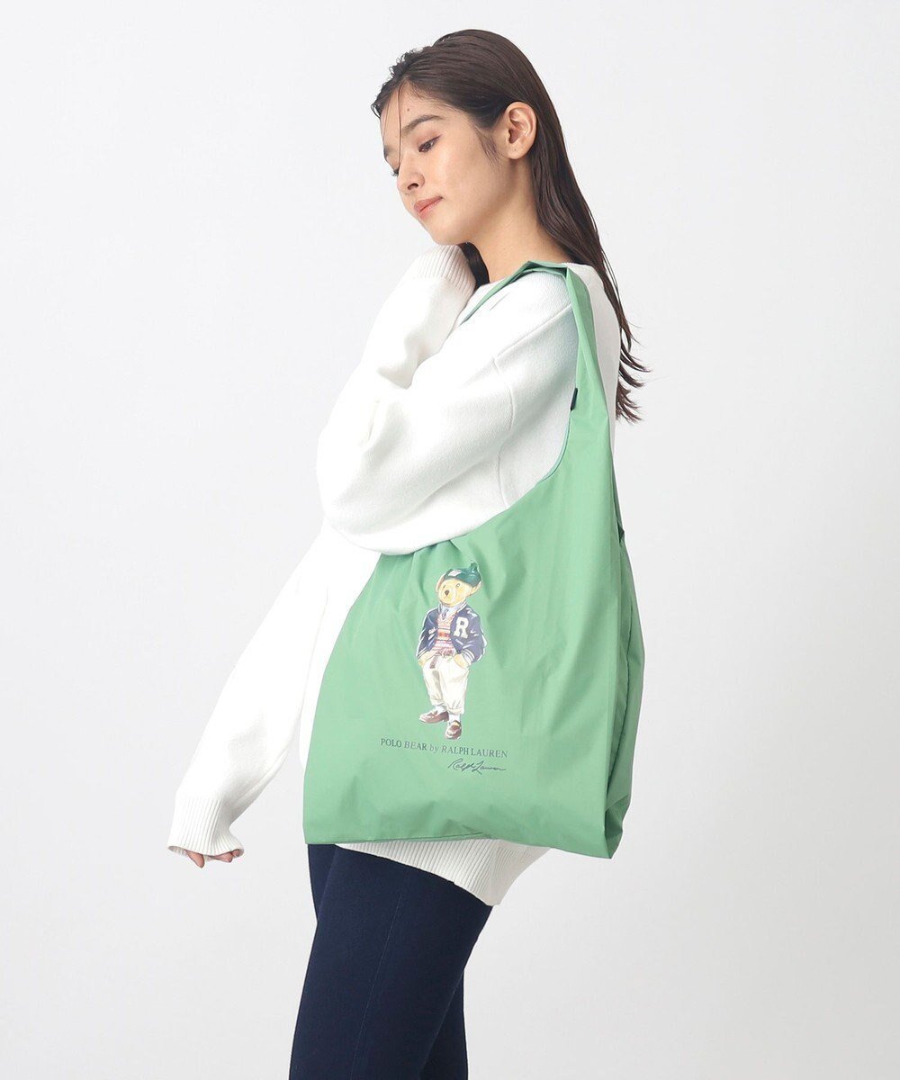 【ムーンバット/MOONBAT】のPOLO RALPH LAUREN レインバッグ ポロベア/撥水 インテリア・キッズ・メンズ・レディースファッション・服の通販 founy(ファニー) 　ファッション　Fashion　レディースファッション　WOMEN　アイビー　Ivy　コンパクト　Compact　ニューヨーク　New York　ポケット　Pocket　人気　Popularity　グリーン|ID: prp329100004560701 ipo3291000000032246104