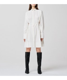 【アンクレイヴ/uncrave】 【手洗い可】コットンツイル シャツワンピース(uncrave WHITE)人気、トレンドファッション・服の通販 founy(ファニー) ファッション Fashion レディースファッション Ladies' Fashion Online ワンピース Dress シャツワンピース Shirt Dresses シンプル Simple 雑誌 Magazine タートル Turtle ツイル Twill フィット Fit フレア Flare ペプラム Peplum ボックス Box モダン Modern レギンス Leggings ロング Long A/W・秋冬 Aw・Autumn/Winter・Fw・Fall-Winter エレガント 上品 Elegant |ID:prp329100004560722