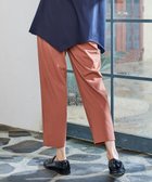 【ジェイ プレス/J.PRESS】の【洗える】マイクロタイプライターストレッチ テーパード パンツ オレンジ系|ID: prp329100004560729 ipo3291000000032563989