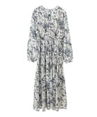【イェッカ ヴェッカ/YECCA VECCA】のフラワー柄プリーツワンピース Ivory|ID: prp329100004560739 ipo3291000000032391006