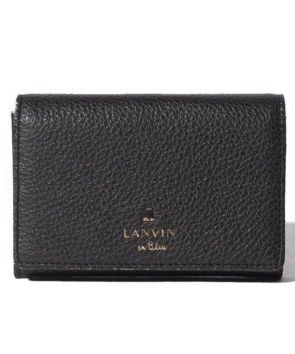 【ランバン オン ブルー/LANVIN en Bleu】のメラニー 名刺入れ インテリア・キッズ・メンズ・レディースファッション・服の通販 founy(ファニー) 　ファッション　Fashion　レディースファッション　WOMEN　財布　Wallets　カードケース/名刺入れ　Card Cases　インナー　Inner　ガーリー　Girly　グリッター　Glitter　シンプル　Simple　ドット　Dot　財布　Wallet　ブラック|ID: prp329100004560740 ipo3291000000032246625