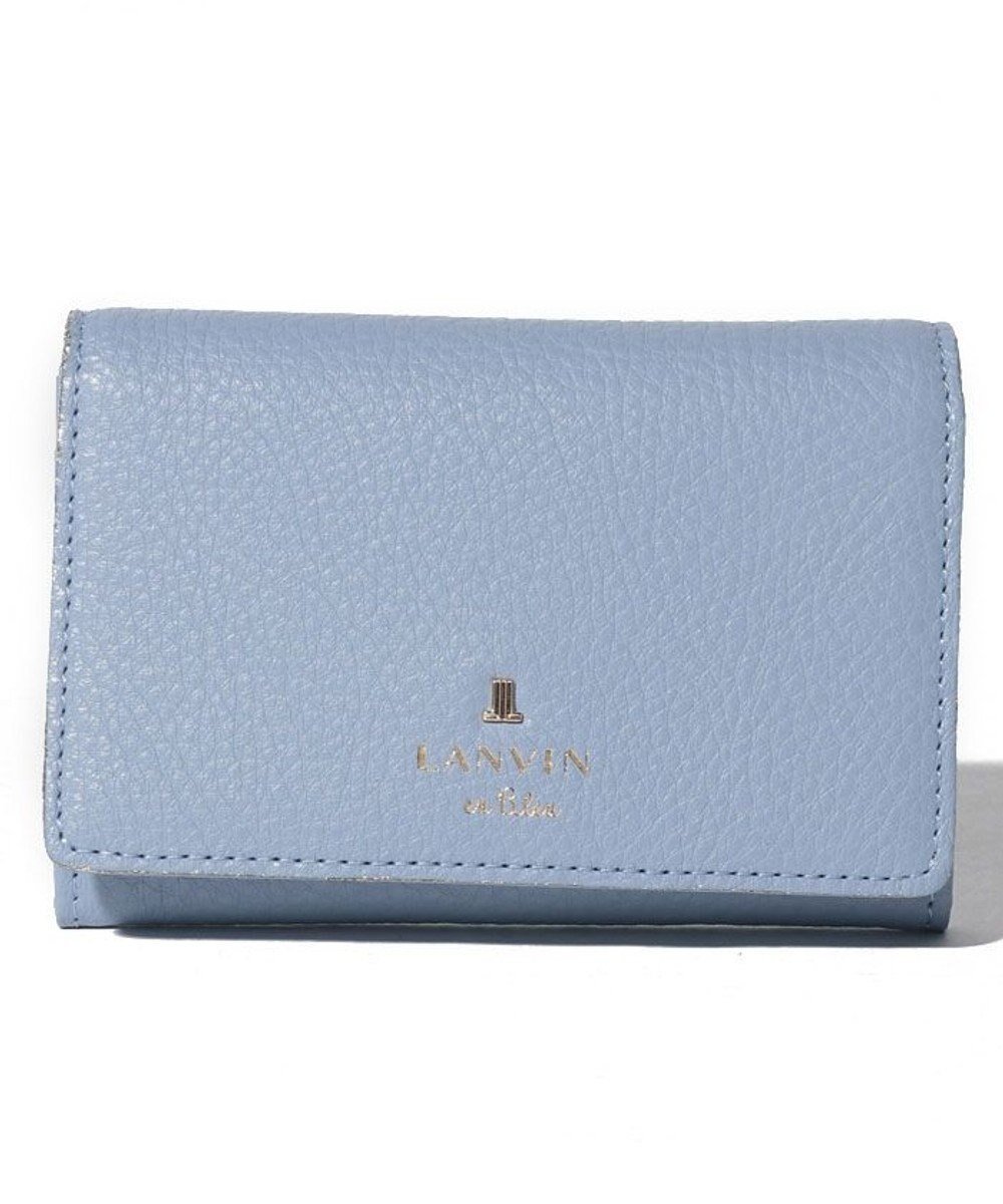 【ランバン オン ブルー/LANVIN en Bleu】のメラニー 名刺入れ インテリア・キッズ・メンズ・レディースファッション・服の通販 founy(ファニー) 　ファッション　Fashion　レディースファッション　WOMEN　財布　Wallets　カードケース/名刺入れ　Card Cases　インナー　Inner　ガーリー　Girly　グリッター　Glitter　シンプル　Simple　ドット　Dot　財布　Wallet　ブルー|ID: prp329100004560740 ipo3291000000032246628