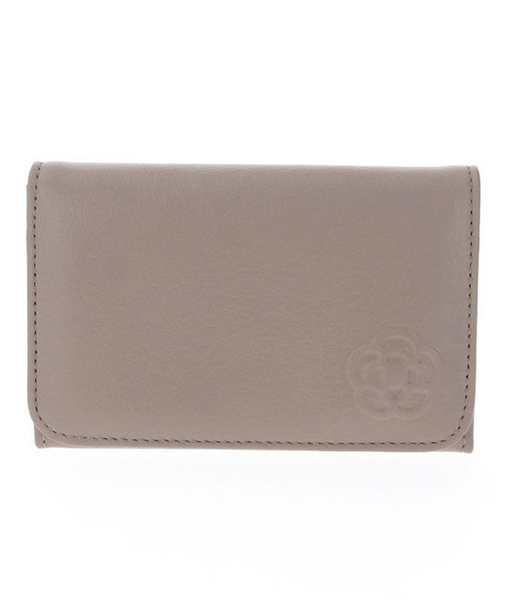 【クレイサス/CLATHAS】のワッフル 名刺入れ インテリア・キッズ・メンズ・レディースファッション・服の通販 founy(ファニー) 　ファッション　Fashion　レディースファッション　WOMEN　財布　Wallets　カードケース/名刺入れ　Card Cases　フェミニン　Feminine　フラワー　Flower　ポケット　Pocket　ワッフル　Waffle　ワンポイント　One Point　財布　Wallet　トープ|ID: prp329100004560744 ipo3291000000032246680