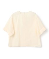 【アンクレイヴ/uncrave】の【手洗い可】シアー ブラウス(uncrave WHITE) 人気、トレンドファッション・服の通販 founy(ファニー) ファッション Fashion レディースファッション Ladies' Fashion Online トップス・カットソー Tops/Tshirt シャツ/ブラウス Shirts/Blouses 春 Spring シアー Sheer シンプル Simple スリット Slit タフタ Taffeta ブルゾン Blouson S/S・春夏 Ss・Spring/Summer 夏 Summer |ID:prp329100004560749
