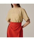 【アンクレイヴ/uncrave】の【手洗い可】シアー ブラウス(uncrave WHITE) 人気、トレンドファッション・服の通販 founy(ファニー) ファッション Fashion レディースファッション Fashion for Women トップス・カットソー Cut & Sew Tops シャツ・ブラウス・オフィスカジュアル Elegant Blouses & Button-Ups 春 Spring シアー Sheer, See-Through シンプル Simple, Minimal スリット Slit, Slit Detail タフタ Taffeta, Structured Fabric ブルゾン Blouson, Bomber Jacket S/S・春夏 SS, Spring/Summer, Warm Season 夏 Summer thumbnail サンドベージュ|ID: prp329100004560749 ipo3291000000034273493