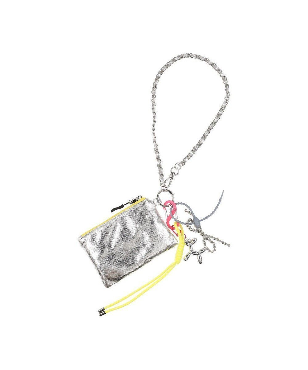 【アンビリオン/UNBILLION】のカシュカシュ cachecache / ミニポーチ付じゃらじゃらチャーム インテリア・キッズ・メンズ・レディースファッション・服の通販 founy(ファニー) 　ファッション　Fashion　レディースファッション　Ladies' Fashion Online　財布　Wallets　ポーチ　Pouches　カラフル　Colorful　3月号　March Issue　財布　Wallet　雑誌　Magazine　チャーム　Charm　ハンド　Hand　ポケット　Pocket　ポーチ　Pouch　ミックス　Mix　モチーフ　Motif　再入荷　Restock/Back In Stock/Re Arrival　シルバー|ID: prp329100004560760 ipo3291000000032652387