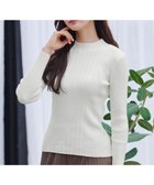 【ティアクラッセ/Tiaclasse】の【新色追加・洗える】ランダムリブニットプルオーバー オフホワイトA|ID: prp329100004560774 ipo3291000000034464857