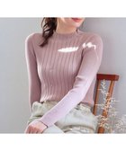 【ティアクラッセ/Tiaclasse】の【新色追加・洗える】ランダムリブニットプルオーバー ピンクA|ID: prp329100004560774 ipo3291000000034464858