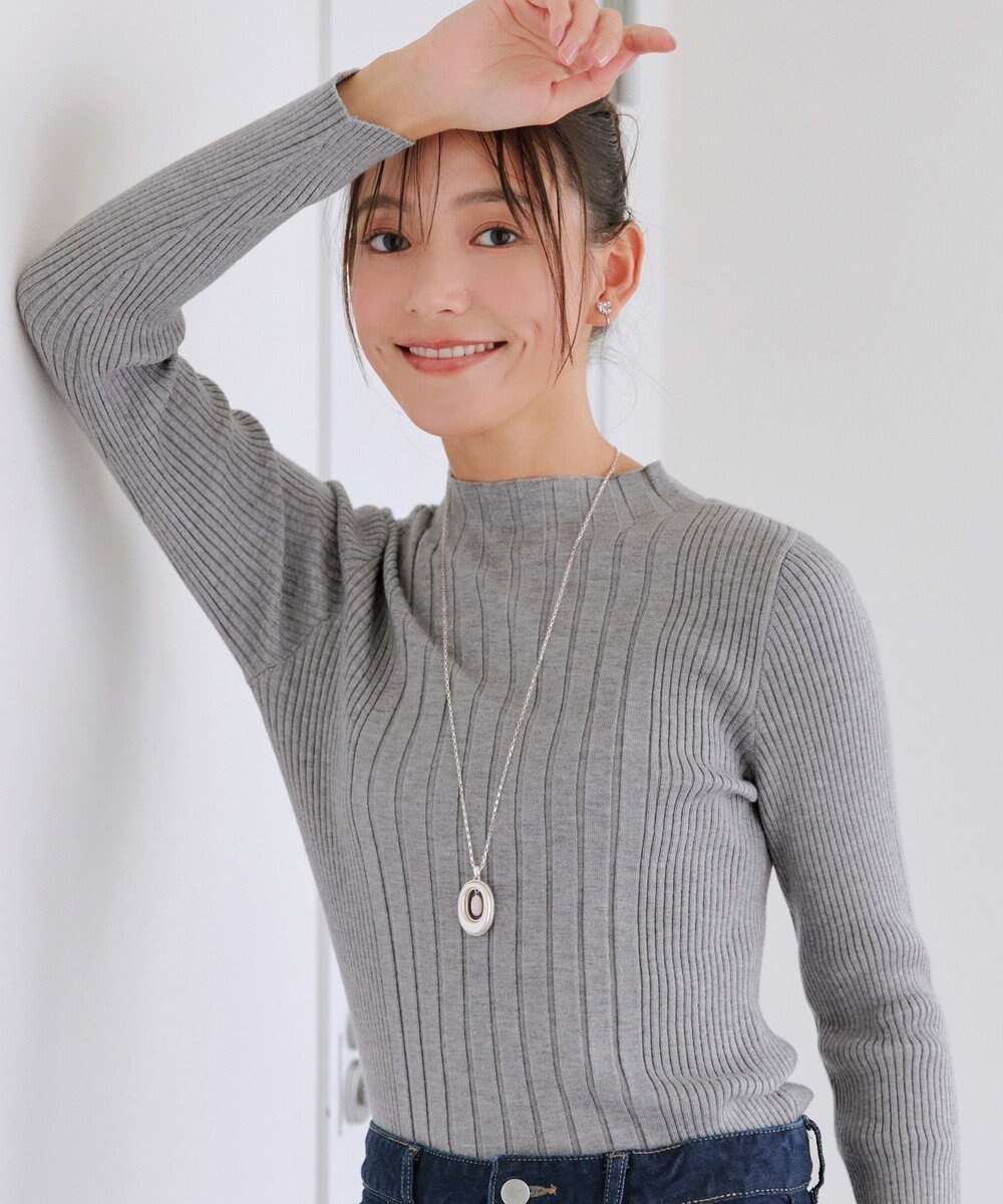 【ティアクラッセ/Tiaclasse】の【新色追加・洗える】ランダムリブニットプルオーバー インテリア・キッズ・メンズ・レディースファッション・服の通販 founy(ファニー) ファッション Fashion レディースファッション Fashion for Women トップス・カットソー Cut & Sew Tops ニット Knit Tops & Sweaters カジュアルプルオーバー・ニットトップス Pullovers & Knit Tops / Casual Pullovers アクセサリー Fashion Accessories インナー Innerwear ウォッシャブル Machine Washable 春 Spring 洗える Machine Washable 秋 Autumn カーディガン Cardigan, Knitwear シューズ Shoes, Footwear シンプル Simple, Minimal ジャケット Jacket, Outerwear スマート Smart, Elegant セーター Sweater, Knitwear チュニック Tunic, Long Top トレンド Trend, Trending Now ベーシック Basic, Essential ボトルネック Bottle Neck, Mock Neck 無地 Plain, Solid Color 冬 Winter / This Winter A/W・秋冬 Autumn/Winter 再入荷 Restock / Back in Stock 新作・新入荷 New Arrivals / New In グレーA|ID: prp329100004560774 ipo3291000000034464861