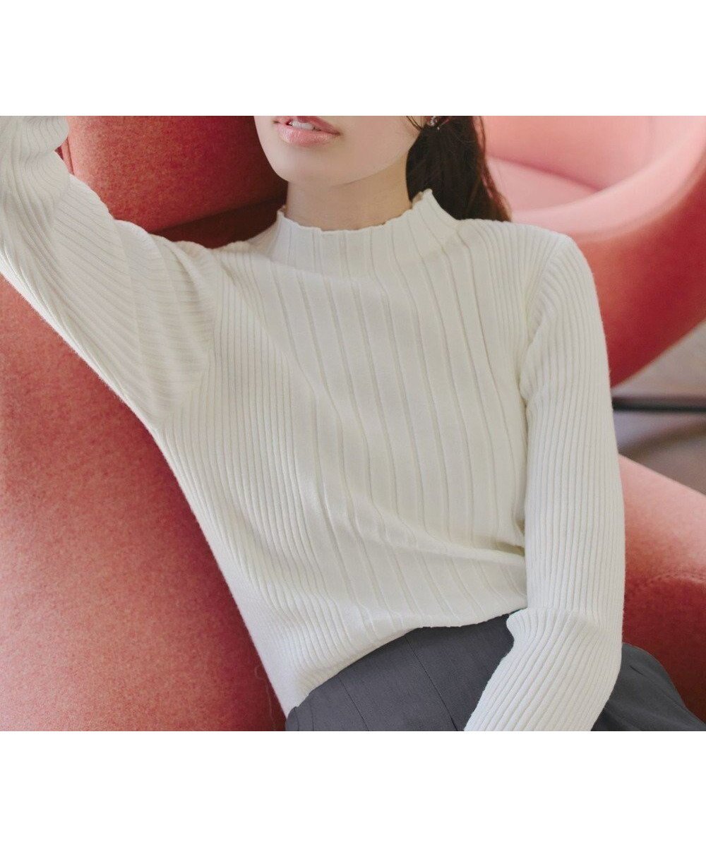 【ティアクラッセ/Tiaclasse】の【新色追加・洗える】ランダムリブニットプルオーバー インテリア・キッズ・メンズ・レディースファッション・服の通販 founy(ファニー) ファッション Fashion レディースファッション Fashion for Women トップス・カットソー Cut & Sew Tops ニット Knit Tops & Sweaters カジュアルプルオーバー・ニットトップス Pullovers & Knit Tops / Casual Pullovers アクセサリー Fashion Accessories インナー Innerwear ウォッシャブル Machine Washable 春 Spring 洗える Machine Washable 秋 Autumn カーディガン Cardigan, Knitwear シューズ Shoes, Footwear シンプル Simple, Minimal ジャケット Jacket, Outerwear スマート Smart, Elegant セーター Sweater, Knitwear チュニック Tunic, Long Top トレンド Trend, Trending Now ベーシック Basic, Essential ボトルネック Bottle Neck, Mock Neck 無地 Plain, Solid Color 冬 Winter / This Winter A/W・秋冬 Autumn/Winter 再入荷 Restock / Back in Stock 新作・新入荷 New Arrivals / New In オフホワイト|ID: prp329100004560774 ipo3291000000034464863