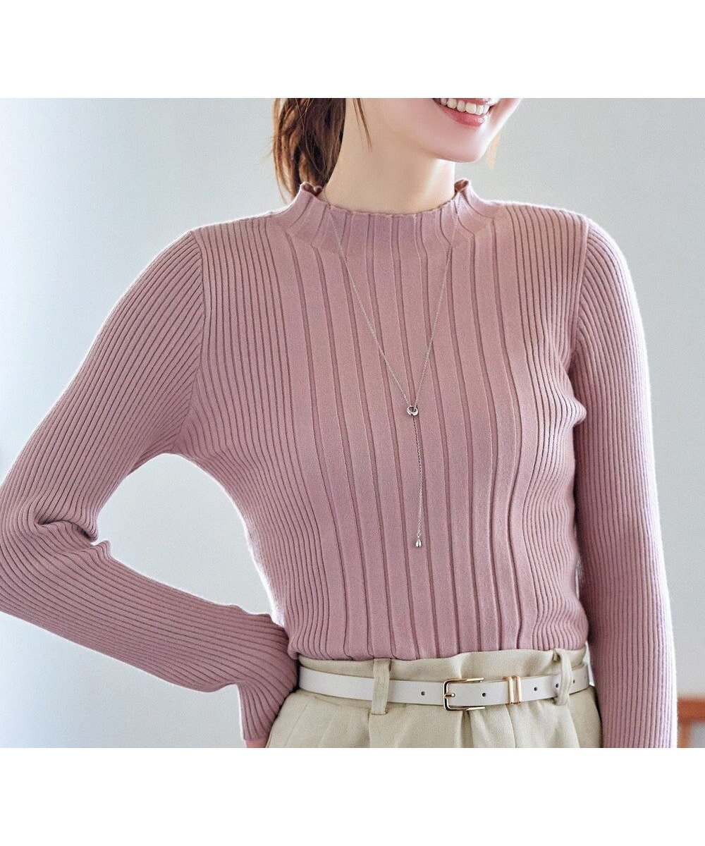 【ティアクラッセ/Tiaclasse】の【新色追加・洗える】ランダムリブニットプルオーバー 人気、トレンドファッション・服の通販 founy(ファニー) ファッション Fashion レディースファッション Fashion for Women トップス・カットソー Cut & Sew Tops ニット Knit Tops & Sweaters カジュアルプルオーバー・ニットトップス Pullovers & Knit Tops / Casual Pullovers アクセサリー Fashion Accessories インナー Innerwear ウォッシャブル Machine Washable 春 Spring 洗える Machine Washable 秋 Autumn カーディガン Cardigan, Knitwear シューズ Shoes, Footwear シンプル Simple, Minimal ジャケット Jacket, Outerwear スマート Smart, Elegant セーター Sweater, Knitwear チュニック Tunic, Long Top トレンド Trend, Trending Now ベーシック Basic, Essential ボトルネック Bottle Neck, Mock Neck 無地 Plain, Solid Color 冬 Winter / This Winter A/W・秋冬 Autumn/Winter 再入荷 Restock / Back in Stock 新作・新入荷 New Arrivals / New In other-1|ID: prp329100004560774 ipo3291000000034736262