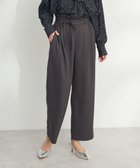【クラフトスタンダードブティック/CRAFT STANDARD BOUTIQUE】のフリルウエストパンツ Dark Gray|ID: prp329100004560828 ipo3291000000032496761
