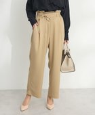 【クラフトスタンダードブティック/CRAFT STANDARD BOUTIQUE】のフリルウエストパンツ Gray Beige|ID: prp329100004560828 ipo3291000000032496763