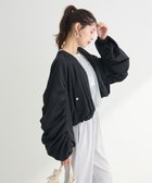 【グリーンパークス/Green Parks】の・SUGAR SPOON ボリュームギャザーMA-1 Black|ID: prp329100004560847 ipo3291000000032580719