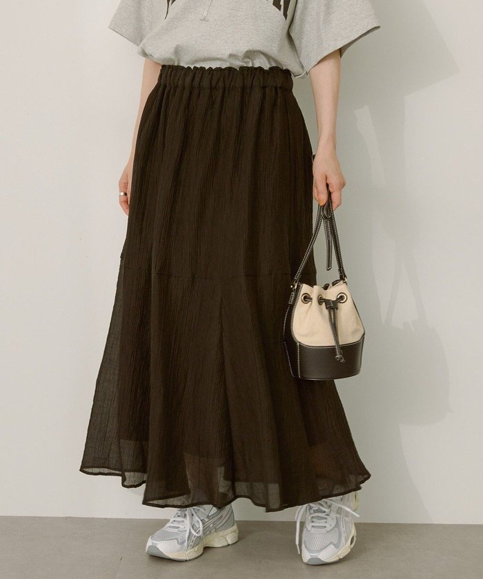 【アメリカンホリック/AMERICAN HOLIC】のシアースカート インテリア・キッズ・メンズ・レディースファッション・服の通販 founy(ファニー) https://founy.com/ ファッション Fashion レディースファッション Fashion for Women スカート Skirts おすすめ Recommended / Our Picks シアー Sheer, See-Through フェミニン Feminine, Girly フレア Flare, Flared ポケット Pocket, Pocket Detail 夏 Summer 春 Spring S/S・春夏 SS, Spring/Summer, Warm Season |ID: prp329100004560972 ipo3291000000032248205