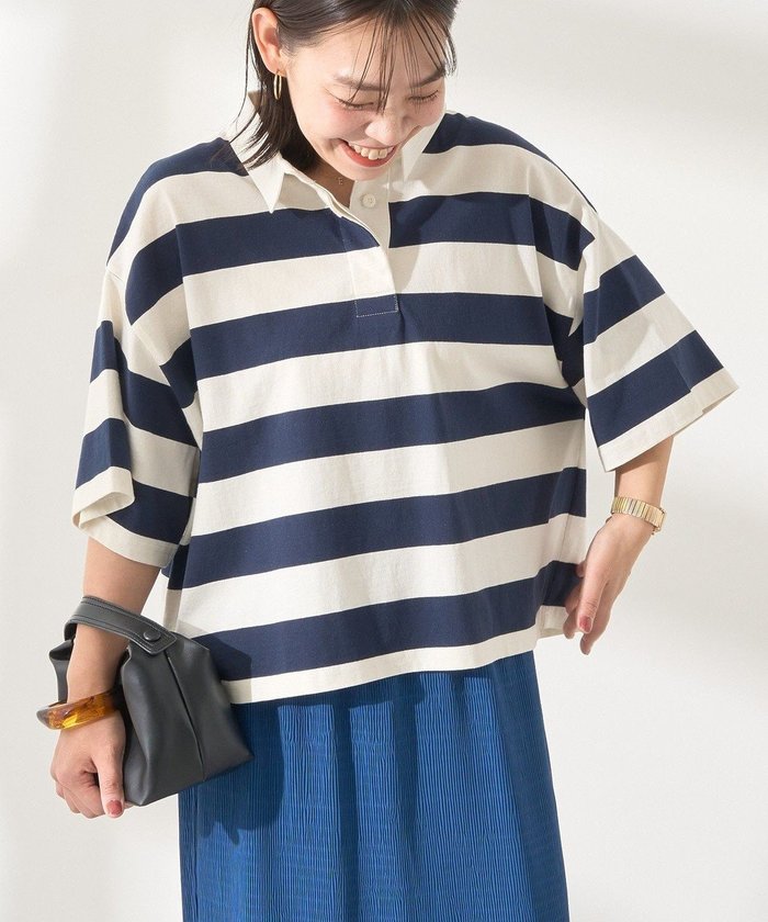 【アメリカンホリック/AMERICAN HOLIC】のBIGラガーシャツ インテリア・キッズ・メンズ・レディースファッション・服の通販 founy(ファニー) https://founy.com/ ファッション Fashion レディースファッション Fashion for Women トップス・カットソー Cut & Sew Tops シャツ・ブラウス・オフィスカジュアル Elegant Blouses & Button-Ups ロングTシャツ・Tシャツ Longline T-Shirts & Tees カットソー・ベーシックTシャツ Cut-and-Sewn Tops / Stretch Tees & Basics おすすめ Recommended / Our Picks カットソー Cut and Sewn Top トレンド Trend, Trending Now バランス Balance, Style Balance フォルム Silhouette, Form ボトム Bottoms, Lower Wear ボーダー Border, Stripe ポケット Pocket, Pocket Detail 夏 Summer 春 Spring S/S・春夏 SS, Spring/Summer, Warm Season |ID: prp329100004560994 ipo3291000000032720820