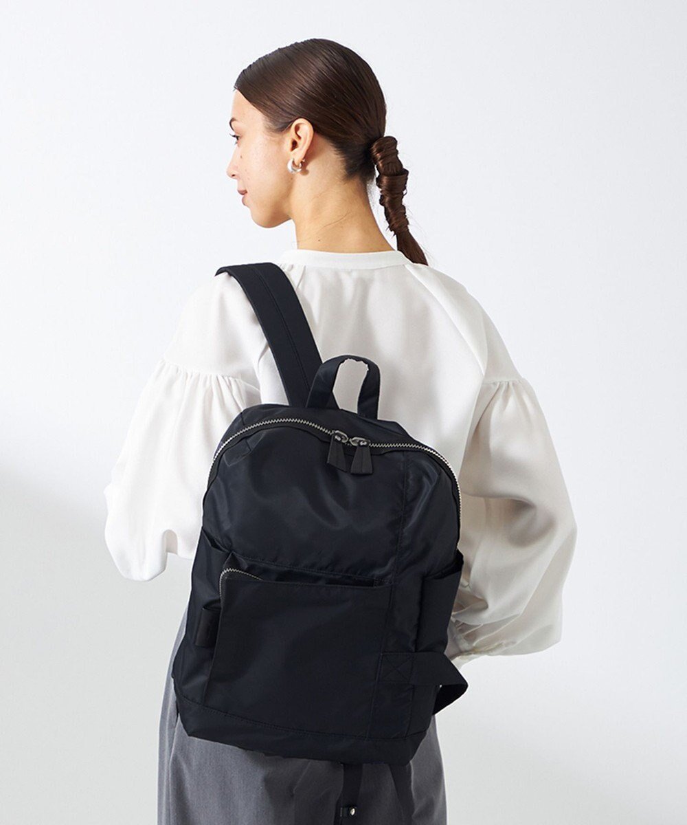 【イザック/Y'SACCS】の【Y SACCS Gene Line】ヘルムリュック インテリア・キッズ・メンズ・レディースファッション・服の通販 founy(ファニー) 　ファッション　Fashion　レディースファッション　WOMEN　バッグ　Bag　スクエア　Square　スタイリッシュ　Stylish　スマート　Smart　フォルム　Form　ポケット　Pocket　メタル　Metal　リュック　Ruck Sack　NEW・新作・新着・新入荷　New Arrivals　日本製　Made In Japan　エレガント 上品　Elegant　ブラック|ID: prp329100004561020 ipo3291000000032248430
