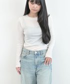 【ハーグ/HAAG】のLONG SLEEVE SHIRT ロングスリーブシャツ 人気、トレンドファッション・服の通販 founy(ファニー) ファッション Fashion レディースファッション WOMEN トップス・カットソー Tops/Tshirt シャツ/ブラウス Shirts/Blouses ロング / Tシャツ T-Shirts カットソー Cut and Sewn カシミヤ Cashmere カットソー Cut And Sew 吸水 Water Absorption シアー Sheer ストレッチ Stretch タンブラー Tumbler フィット Fit A/W・秋冬 Aw・Autumn/Winter・Fw・Fall-Winter S/S・春夏 Ss・Spring/Summer NEW・新作・新着・新入荷 New Arrivals おすすめ Recommend 夏 Summer thumbnail ホワイト|ID: prp329100004561042 ipo3291000000032248513