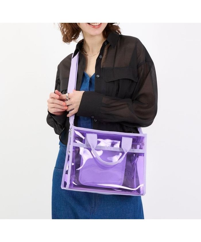【レスポートサック/LeSportsac】のCLEAR MEDIUM TH TOTE/クリアライラック インテリア・キッズ・メンズ・レディースファッション・服の通販 founy(ファニー) https://founy.com/ ファッション Fashion レディースファッション Fashion for Women バッグ Bags 春 Spring カラフル Colorful Design コレクション Collection, Seasonal Line 軽量 Lightweight, Ultra Light ショルダー Shoulder, Shoulder Strap シンプル Simple, Minimal スクエア Square, Square Shape トラベル Travel, Travel Gear パープル Purple, Violet フォルム Silhouette, Form プリント Print, Printed Pattern ポケット Pocket, Pocket Detail ポシェット Pochette, Mini Bag ポーチ Pouch, Small Case S/S・春夏 SS, Spring/Summer, Warm Season おすすめ Recommended / Our Picks 夏 Summer 旅行 Travel |ID: prp329100004561052 ipo3291000000032727273