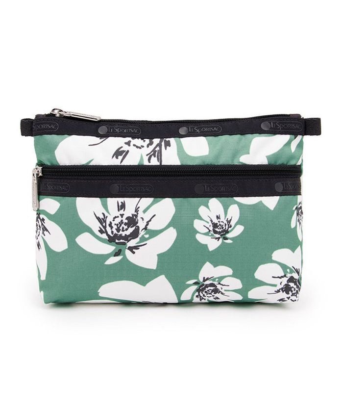 【レスポートサック/LeSportsac】のCOSMETIC CLUTCH/トロピカルガーデングリーン インテリア・キッズ・メンズ・レディースファッション・服の通販 founy(ファニー) https://founy.com/ ファッション Fashion レディースファッション WOMEN バッグ Bag 財布 Wallets ポーチ Pouches NEW・新作・新着・新入荷 New Arrivals おすすめ Recommend ガーデン Garden ジップ Zip フラワー Flower プリント Print ポケット Pocket ポーチ Pouch モチーフ Motif エレガント 上品 Elegant 旅行 Travel 財布 Wallet |ID: prp329100004561090 ipo3291000000032248725
