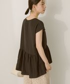 【アメリカンホリック/AMERICAN HOLIC】のペプラムノースリーブブラウス【WEB限定カラー有り】 Black|ID: prp329100004561093 ipo3291000000032248736