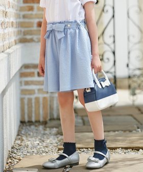 【組曲 / KIDS/KUMIKYOKU】の【110-140㎝】サッカーストライプ キュロット 人気、トレンドファッション・服の通販 founy(ファニー) ファッション Fashion キッズファッション KIDS ボトムス Bottoms/Kids キュロット Culottes ギャザー Gather サッカー Soccer ジャージー Jersey ストライプ Stripe ストレッチ Stretch リボン Ribbon エレガント 上品 Elegant 再入荷 Restock/Back In Stock/Re Arrival 夏 Summer 春 Spring S/S・春夏 Ss・Spring/Summer |ID:prp329100004562112