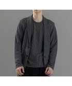 【ジョゼフ オム/JOSEPH HOMME / MEN】の新素材【洗える/清涼感】メランジクロスジャージー カットソージャケット 人気、トレンドファッション・服の通販 founy(ファニー) ファッション Fashion メンズファッション Men's Style Online アウター Coats Outerwear/Men カットソー Cut And Sew カーディガン Cardigan ジャケット Jacket ジャージー Jersey ストレッチ Stretch リゾート Resort ワッフル Waffle エレガント 上品 Elegant 夏 Summer 春 Spring S/S・春夏 Ss・Spring/Summer 洗える Washable 羽織 Haori thumbnail ブラック系|ID: prp329100004562142 ipo3291000000032675222