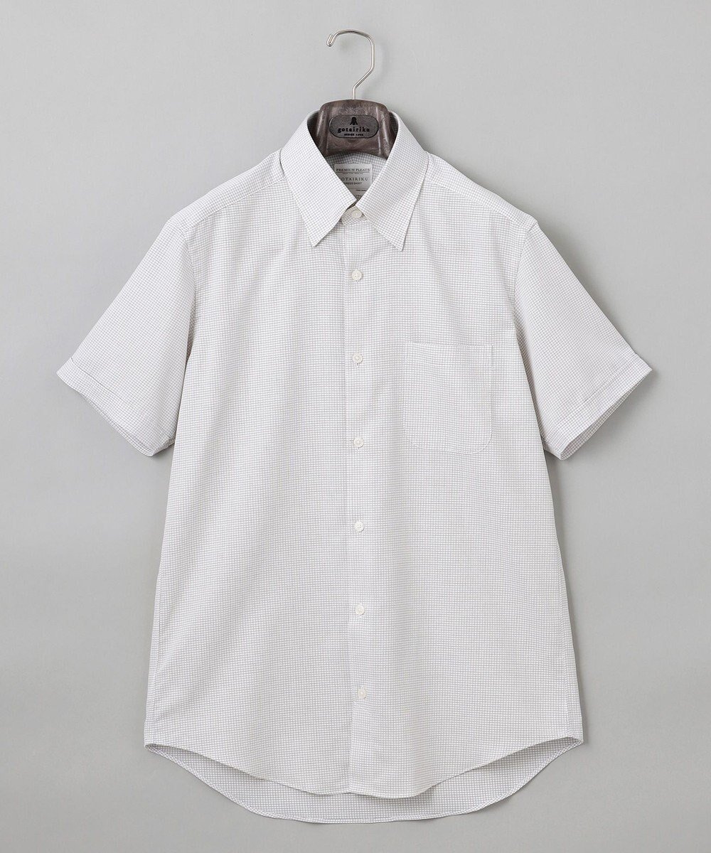 【五大陸/gotairiku / MEN】の春夏向け【形態安定】SUMMERPREMIUMPLEATS_スナップダウンカラー 半袖ドレスシャツ_ブラウン(25年春夏限定色) 人気、トレンドファッション・服の通販 founy(ファニー) 　ファッション　Fashion　メンズファッション　Fashion for Men　トップス・カットソー　Cut & Sew Tops　メンズシャツ　Shirts　イタリア　Italy　エレガント 上品　Elegant　春　Spring　クラシック　Classic, Timeless Style　ストレッチ　Stretch, Stretchy Fabric　スーピマ　Supima, Premium Cotton　ドレス　Dress, One-Piece　定番　Standard, Basic Item　フランス　France, French　半袖　Short Sleeve, Half Sleeve　レギュラー　Regular, Standard Fit　S/S・春夏　SS, Spring/Summer, Warm Season　夏　Summer　 other-1|ID: prp329100004562146 ipo3291000000033653469