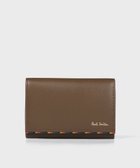 【ポールスミス/Paul Smith / MEN】のブライトストライプトリムSS24 名刺入れ ブラウン|ID: prp329100004562190 ipo3291000000032500189