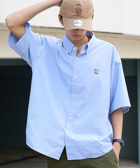【ウィゴー/WEGO / MEN】のオックスフォードワンポイントシャツ(SS) 人気、トレンドファッション・服の通販 founy(ファニー) ファッション Fashion メンズファッション MEN トップス・カットソー Tops/Tshirt/Men シャツ Shirts 春 Spring カーゴパンツ Cargo Pants ショート Short シンプル Simple スマホ Smartphone デニム Denim トレンド Trend 定番 Standard 半袖 Short Sleeve 無地 Plain Color ルーズ Loose ワンポイント One Point S/S・春夏 Ss・Spring/Summer 再入荷 Restock/Back In Stock/Re Arrival おすすめ Recommend 夏 Summer |ID:prp329100004562194