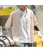 【ウィゴー/WEGO / MEN】のオックスフォードワンポイントシャツ(SS) ベージュ|ID: prp329100004562194 ipo3291000000032258408