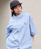 【ウィゴー/WEGO】の【ユニセックス着用ITEM/MLサイズ展開】オックスフォードワンポイントシャツ(SS) サックス|ID: prp329100004562194 ipo3291000000033410177