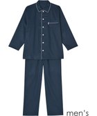 【ワコール 睡眠科学/wacoal suimin / MEN】の【メンズパジャマ】 長袖・長ズボン 綿100%のサテン生地 睡眠科学/ワコール YGX514 コン|ID: prp329100004562199 ipo3291000000032719034