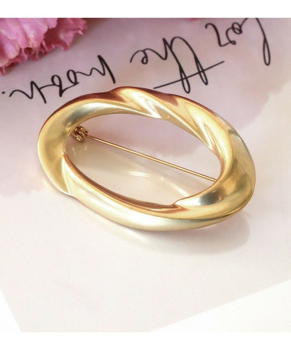 【ティアクラッセ/Tiaclasse】のマットメタルモチーフブローチ インテリア・キッズ・メンズ・レディースファッション・服の通販 founy(ファニー) 　ファッション　Fashion　レディースファッション　Fashion for Women　アクセサリー　Fashion Accessories　オケージョン　Occasion Wear　サークル　Circle, Round Design　シューズ　Shoes, Footwear　シルバー　Silver, Metallic Silver　シンプル　Simple, Minimal　ジャケット　Jacket, Outerwear　スタイリッシュ　Stylish, Fashionable　トレンド　Trend, Trending Now　ブローチ　Brooch, Pin Brooch　マフラー　Scarf, Muffler　メタル　Metal, Metal Parts　ラウンド　Round, Round Neck　再入荷　Restock / Back in Stock　おすすめ　Recommended / Our Picks　エレガント 上品　Elegant　入学式　Entrance Ceremony　卒業式　Graduation Ceremony　新作・新入荷　New Arrivals / New In　結婚式　Wedding　ゴールドA|ID: prp329100004562240 ipo3291000000033631867