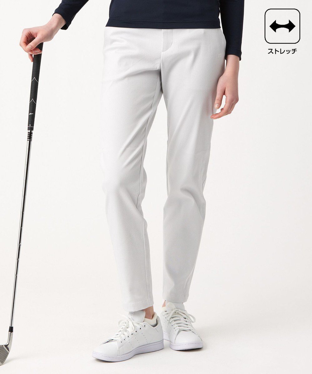 【23区 ゴルフ/NIJYUSANKU GOLF】の【WOMEN】【ストレッチ】ハイパワーストレッチ パンツ 人気、トレンドファッション・服の通販 founy(ファニー) 　ファッション　Fashion　レディースファッション　Fashion for Women　パンツ　Pants & Trousers　ストレッチ　Stretch, Stretchy Fabric　テーパード　Tapered, Tapered Pants　ベーシック　Basic, Essential　ポケット　Pocket, Pocket Detail　ロング　Long, Long-Length　ワンポイント　One Point, Statement Accent　再入荷　Restock / Back in Stock　夏　Summer　定番　Standard, Basic Item　春　Spring　S/S・春夏　SS, Spring/Summer, Warm Season　 other-1|ID: prp329100004562242 ipo3291000000032696320